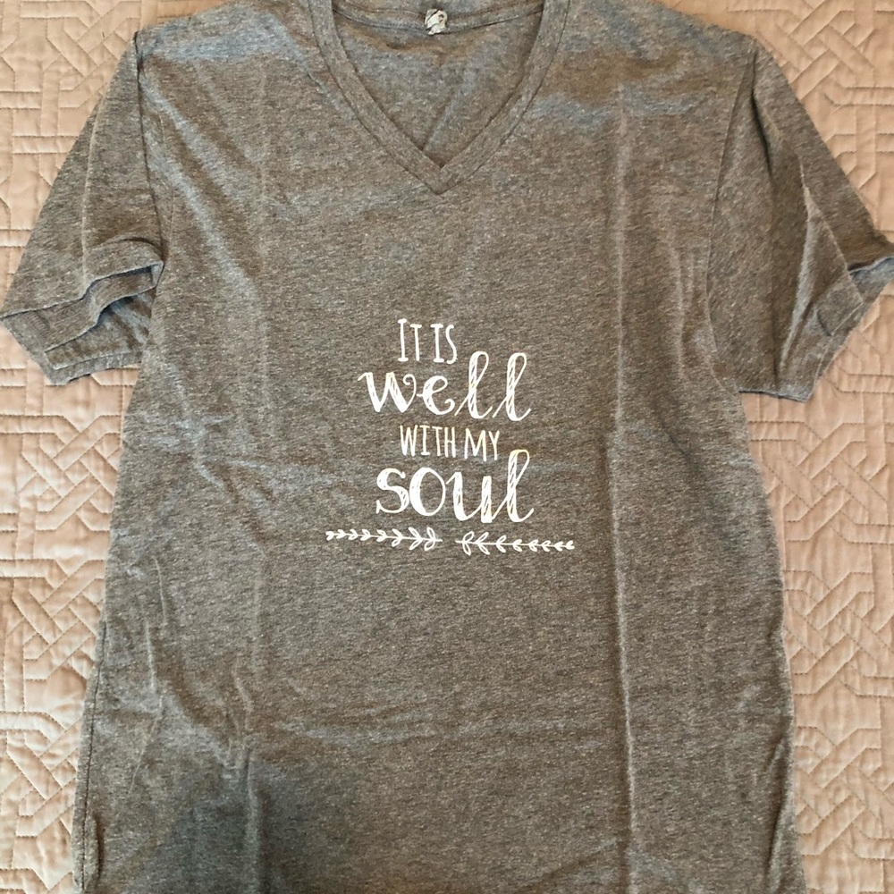 V neck shirt